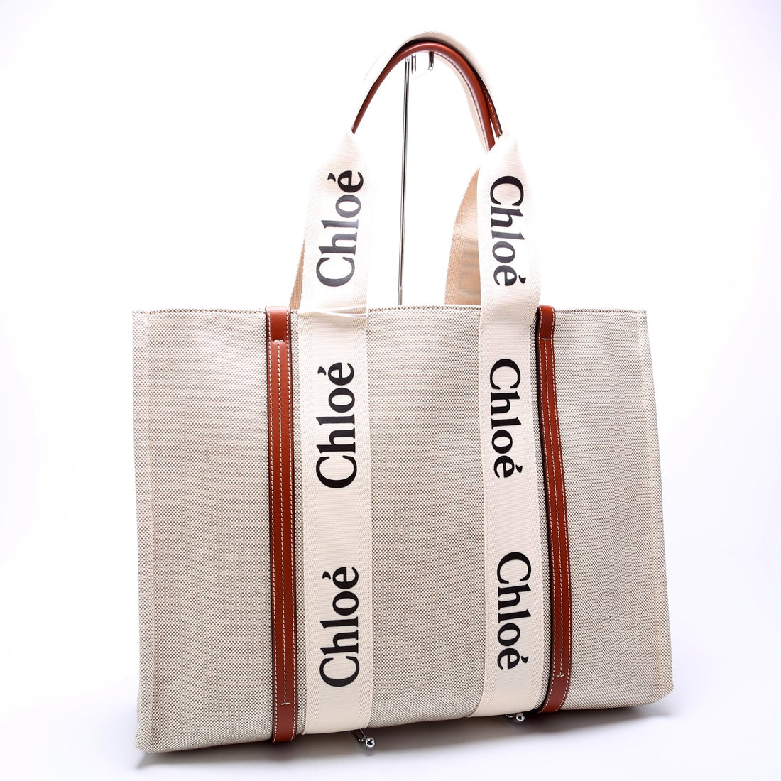 Woody Ribbon Tote Large