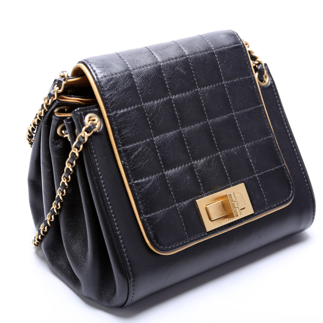 Reissue Accordion Chocolate Bar Shoulder Bag 6M