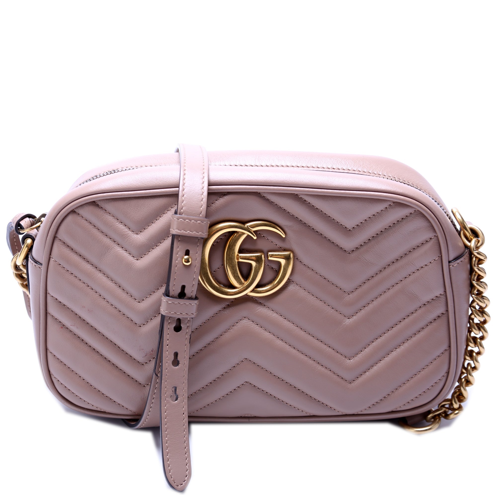 447632 Marmont Small Leather Camera