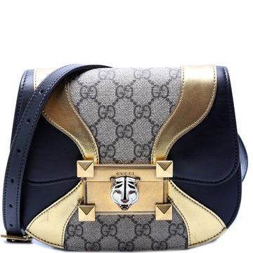 500781 GG Supreme Calfskin Osiride Shoulder Bag