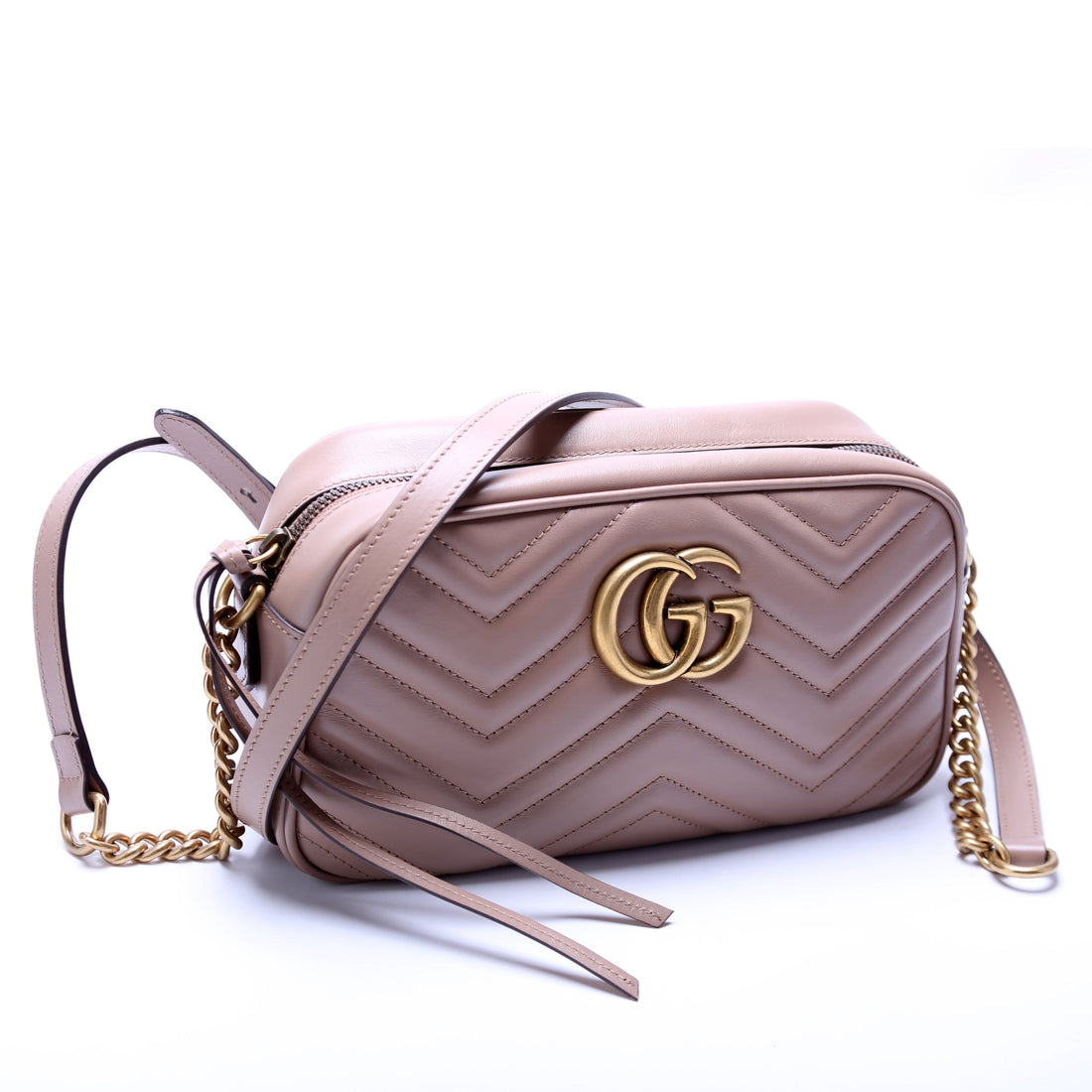 447632 Marmont Small Leather Camera Bag Newer