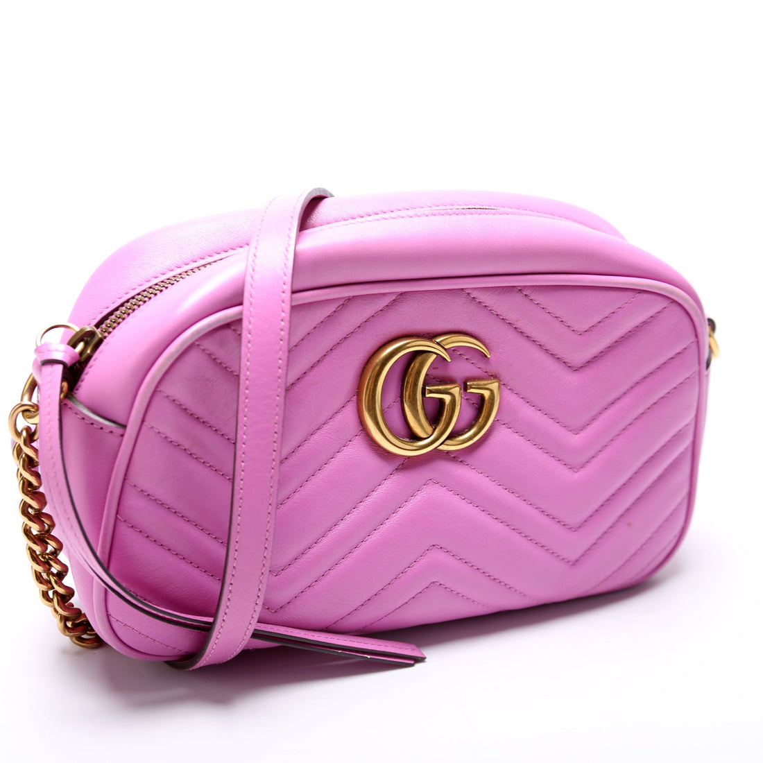 447632 Marmont Small Leather Camera