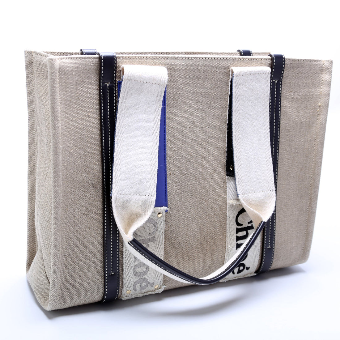 Woody Tote Medium Patchwork Straps