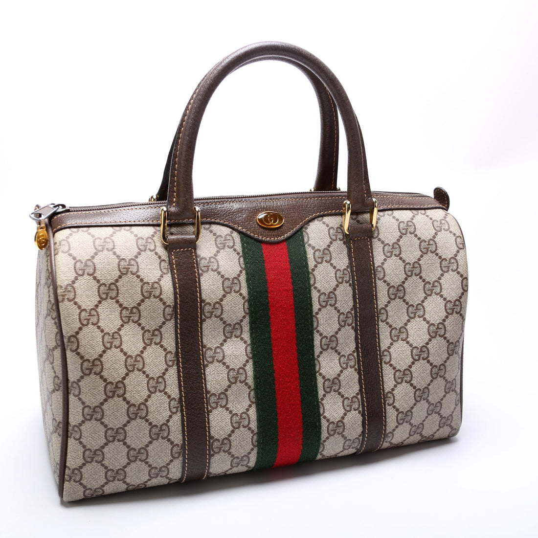 24.012 Vintage GG Supreme Boston Bag