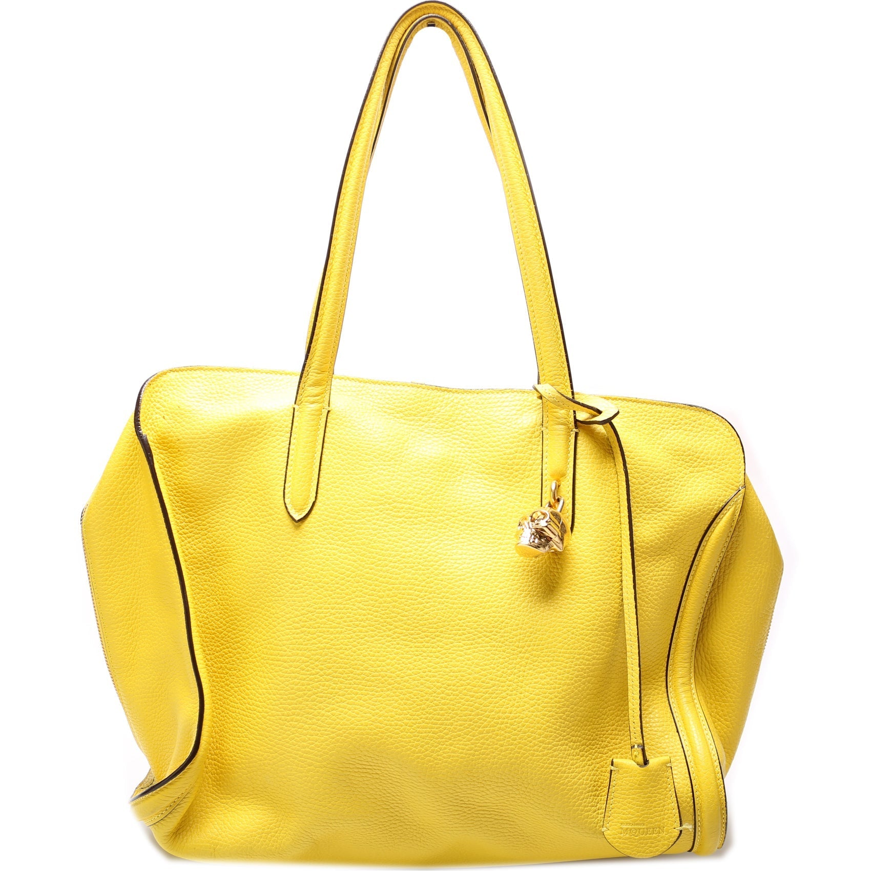 Skull Padlock Large Zip Around Tote