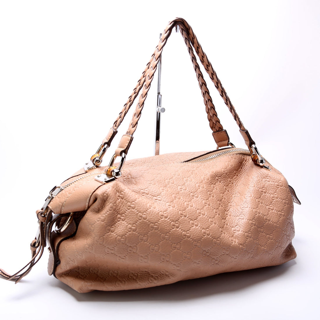 Guccissima Bamboo Bar Shoulder Bag