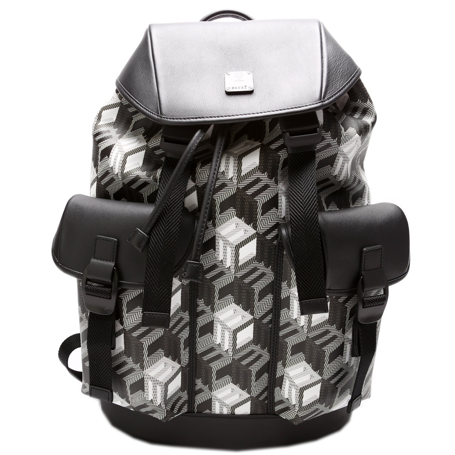 Cubic Monogram Brandenburg Backpack