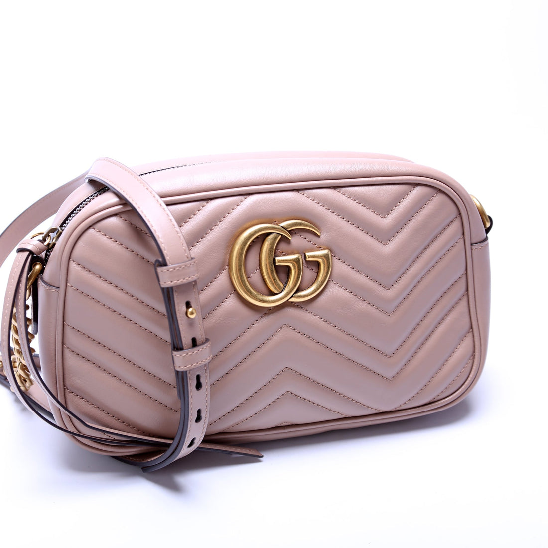 447632 Marmont Small Leather Camera