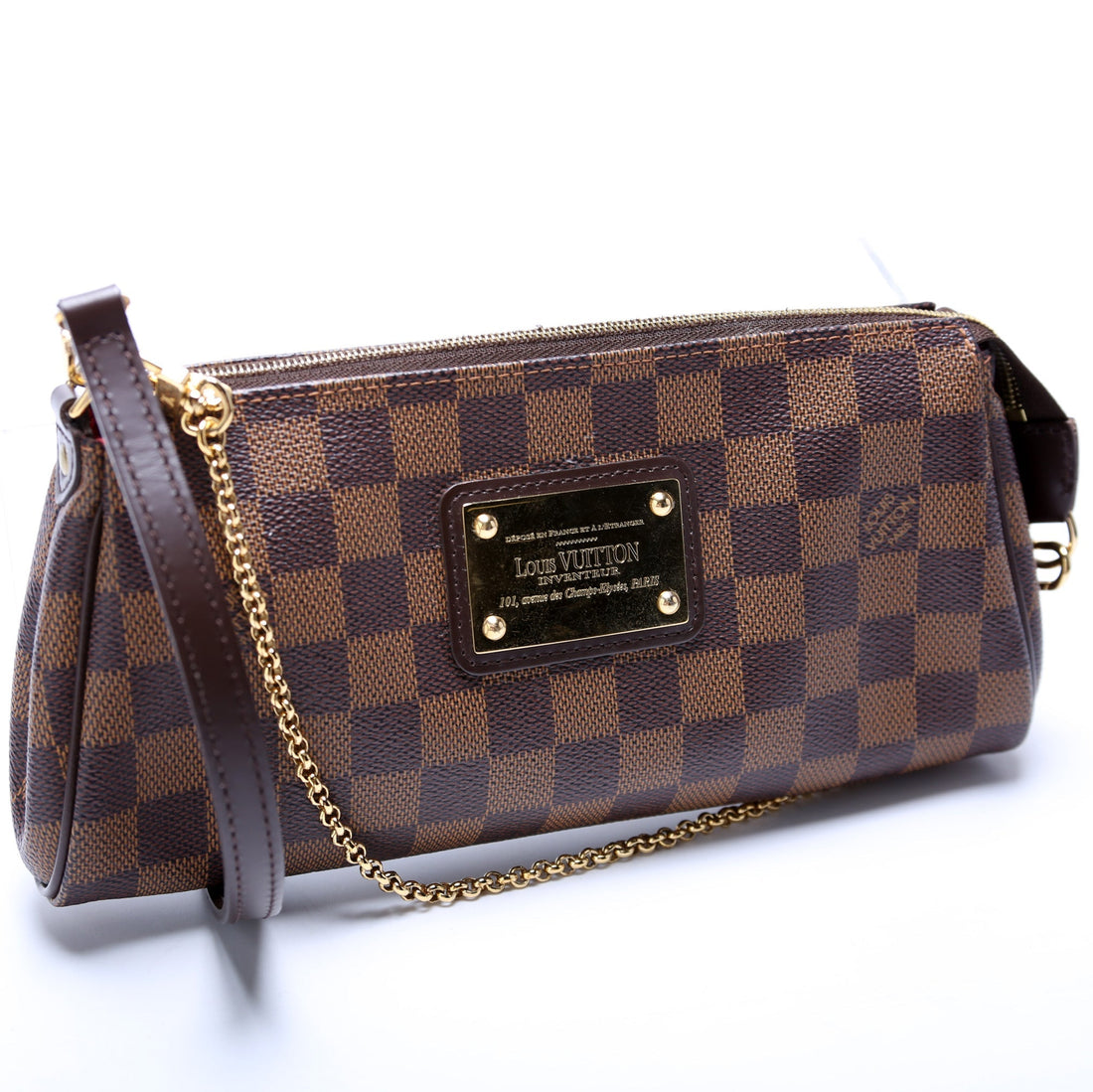 Eva Clutch Damier Ebene