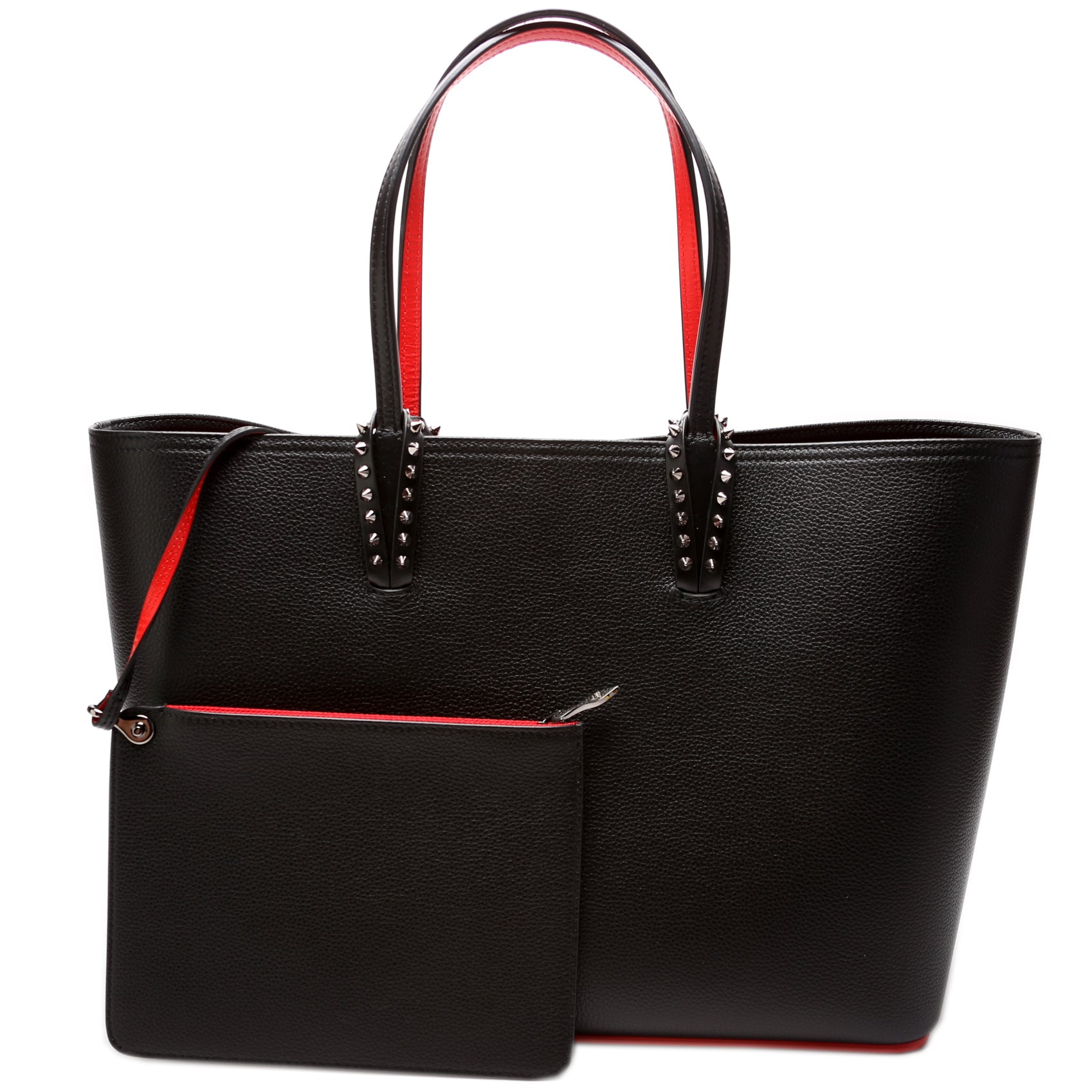 Cabata Tote W/Pouch Leather