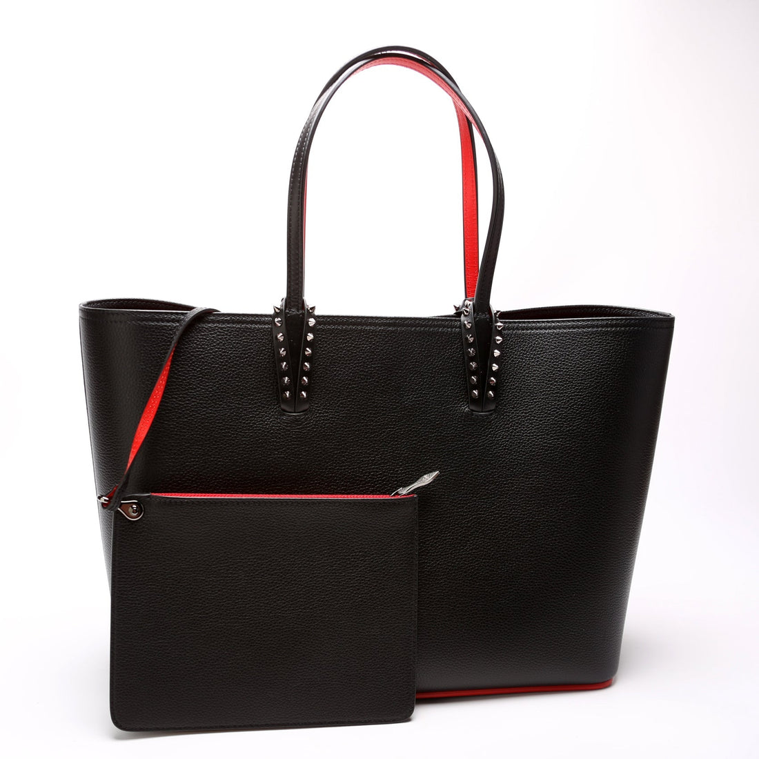 Cabata Tote W/Pouch Leather