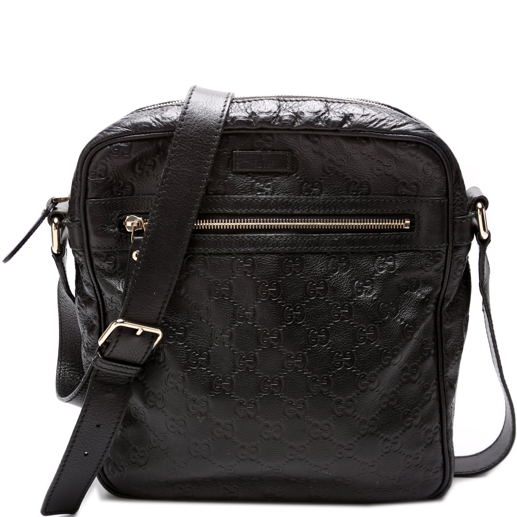 201448 Guccissima Leather Messenger Bag