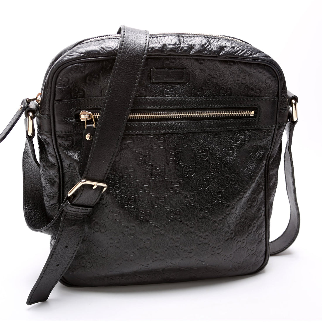 201448 Guccissima Leather Messenger Bag