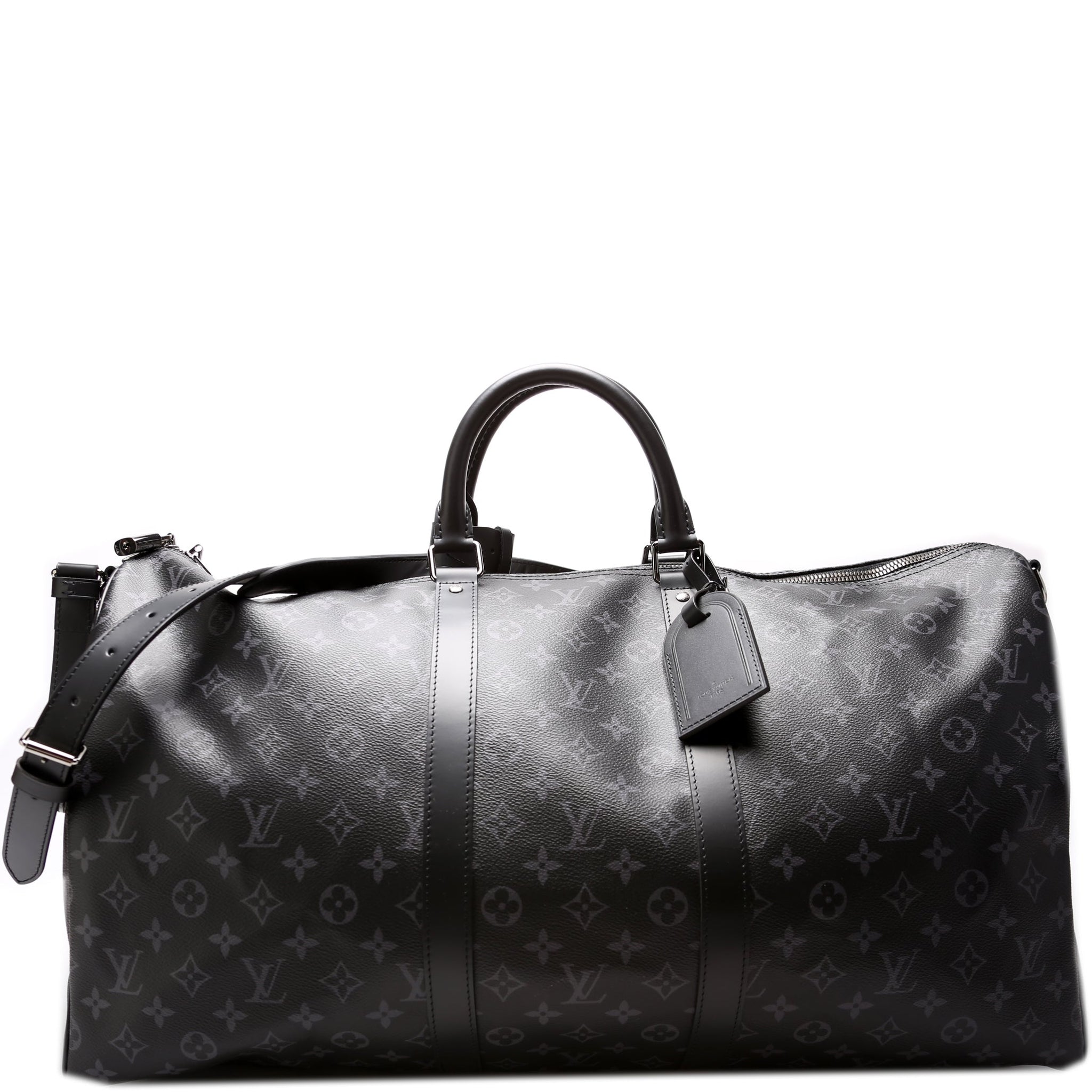 Keepall 55 Bandouliere Monogram Eclipse