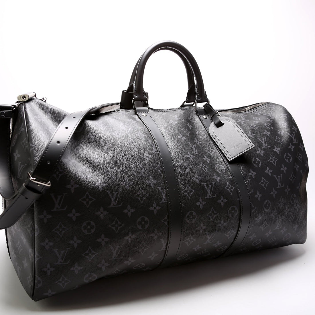 Keepall 55 Bandouliere Monogram Eclipse