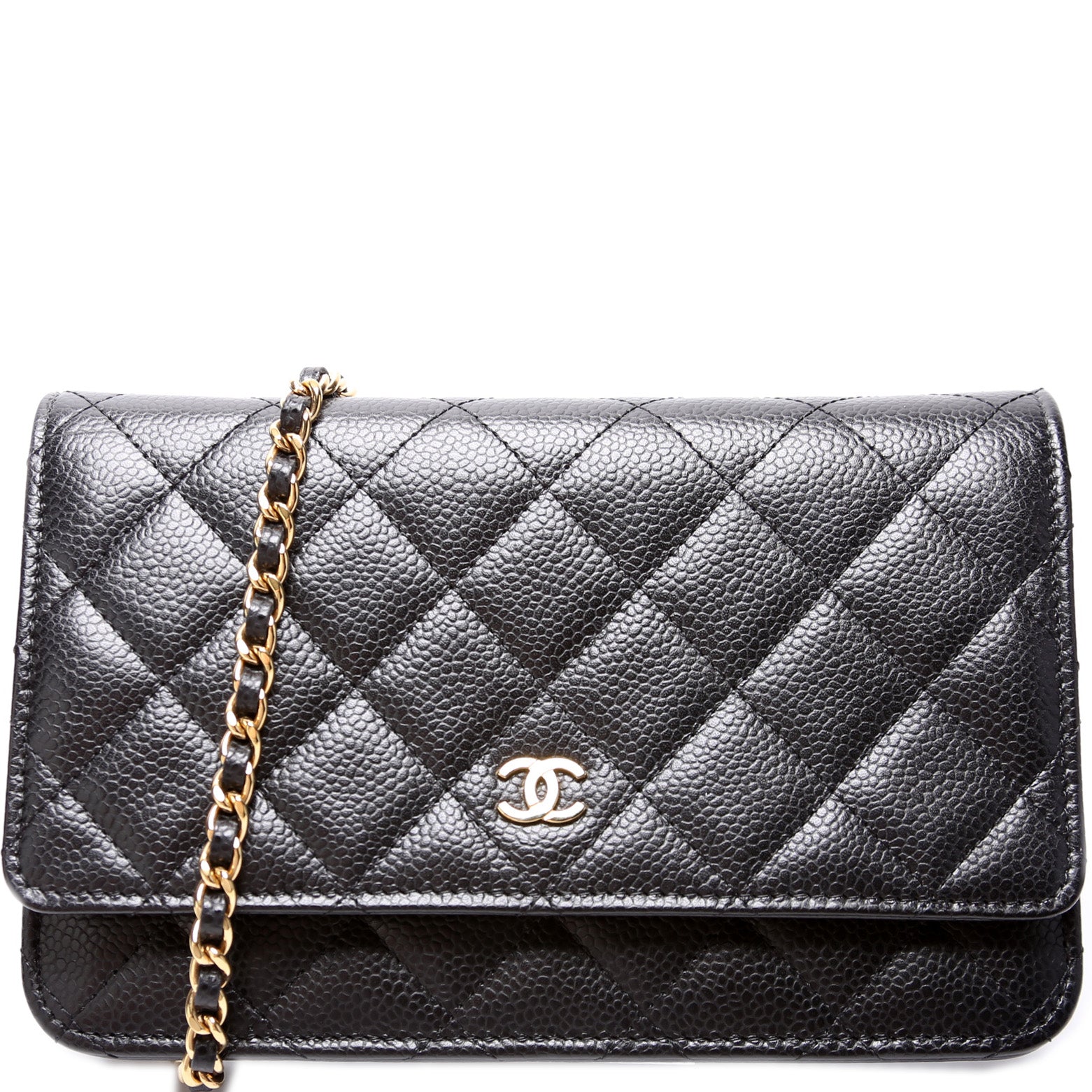 WOC Classic Quilted Caviar
