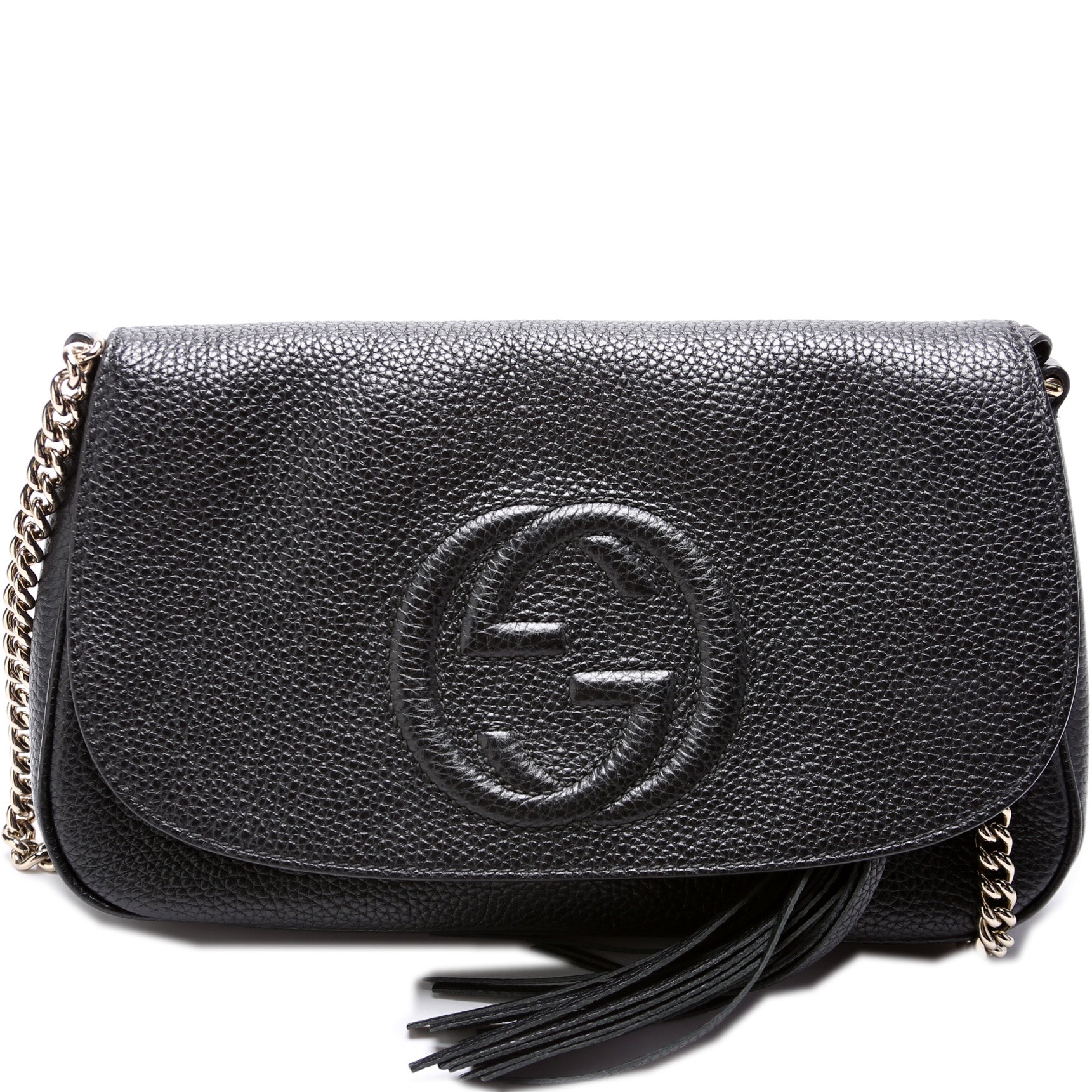 536224 Soho Chain Tassel Flap