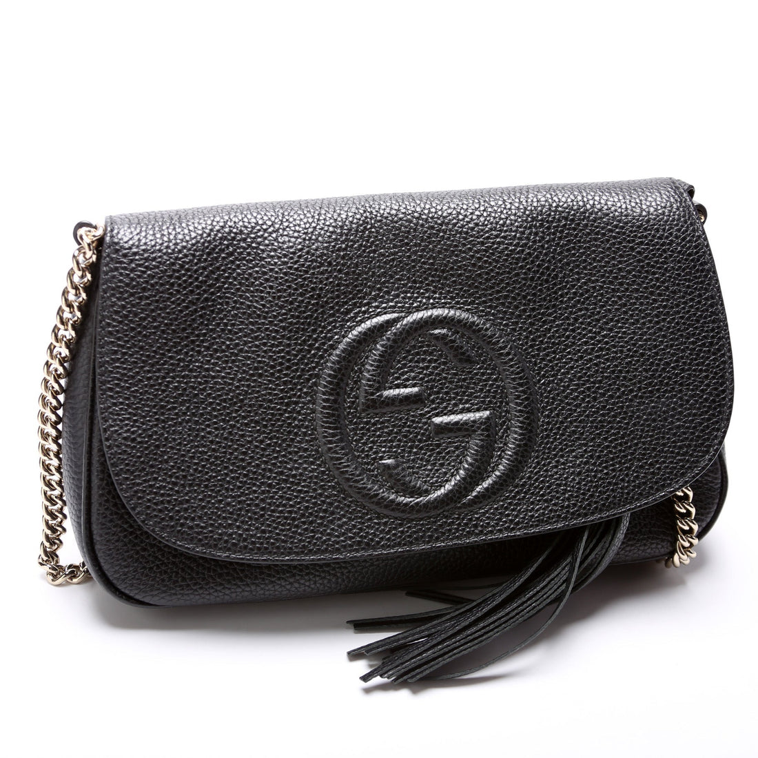 536224 Soho Chain Tassel Flap