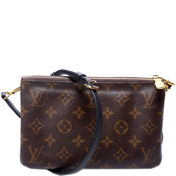 Doube Zip Pochette Giant Reverse Monogram