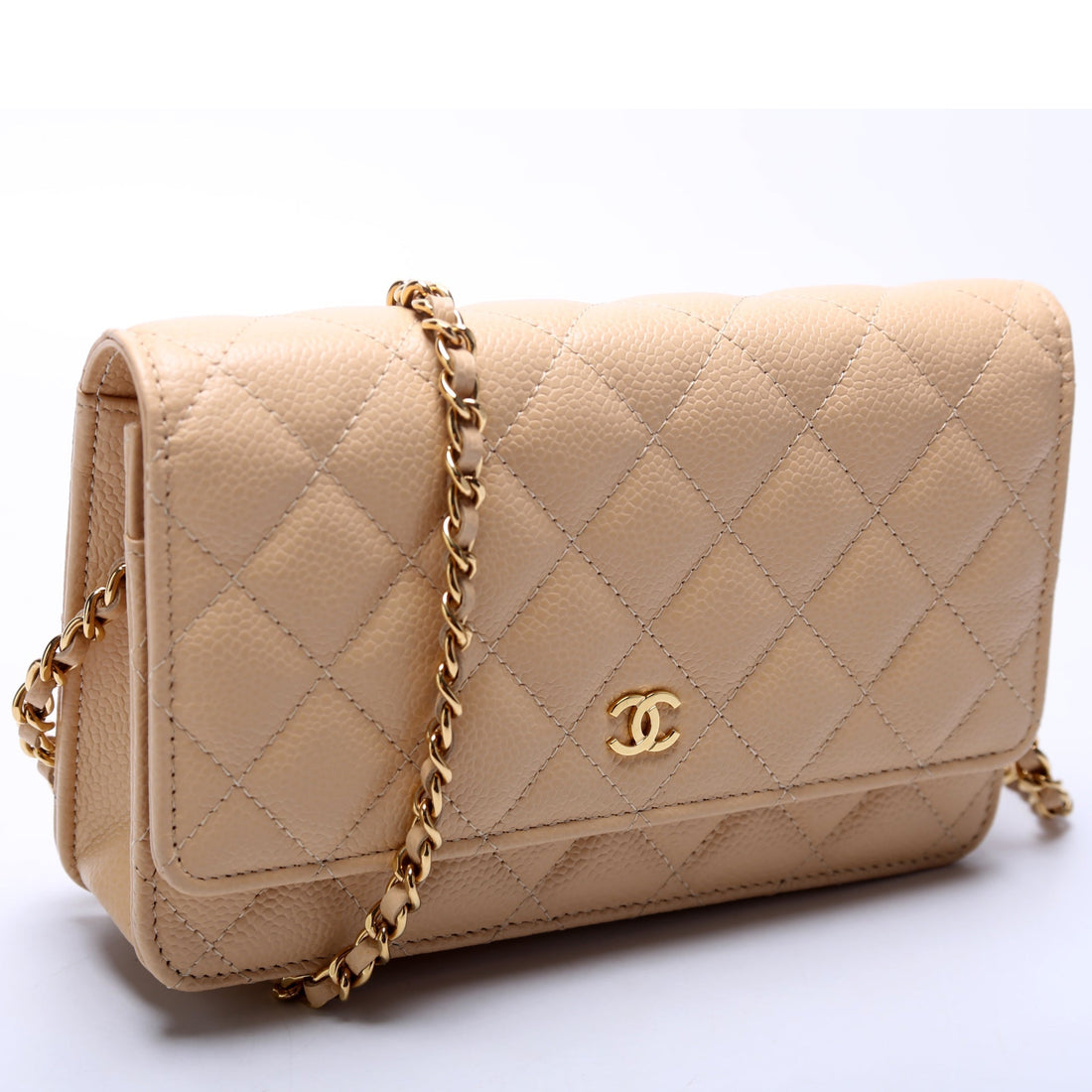 WOC Classic Quilted Caviar