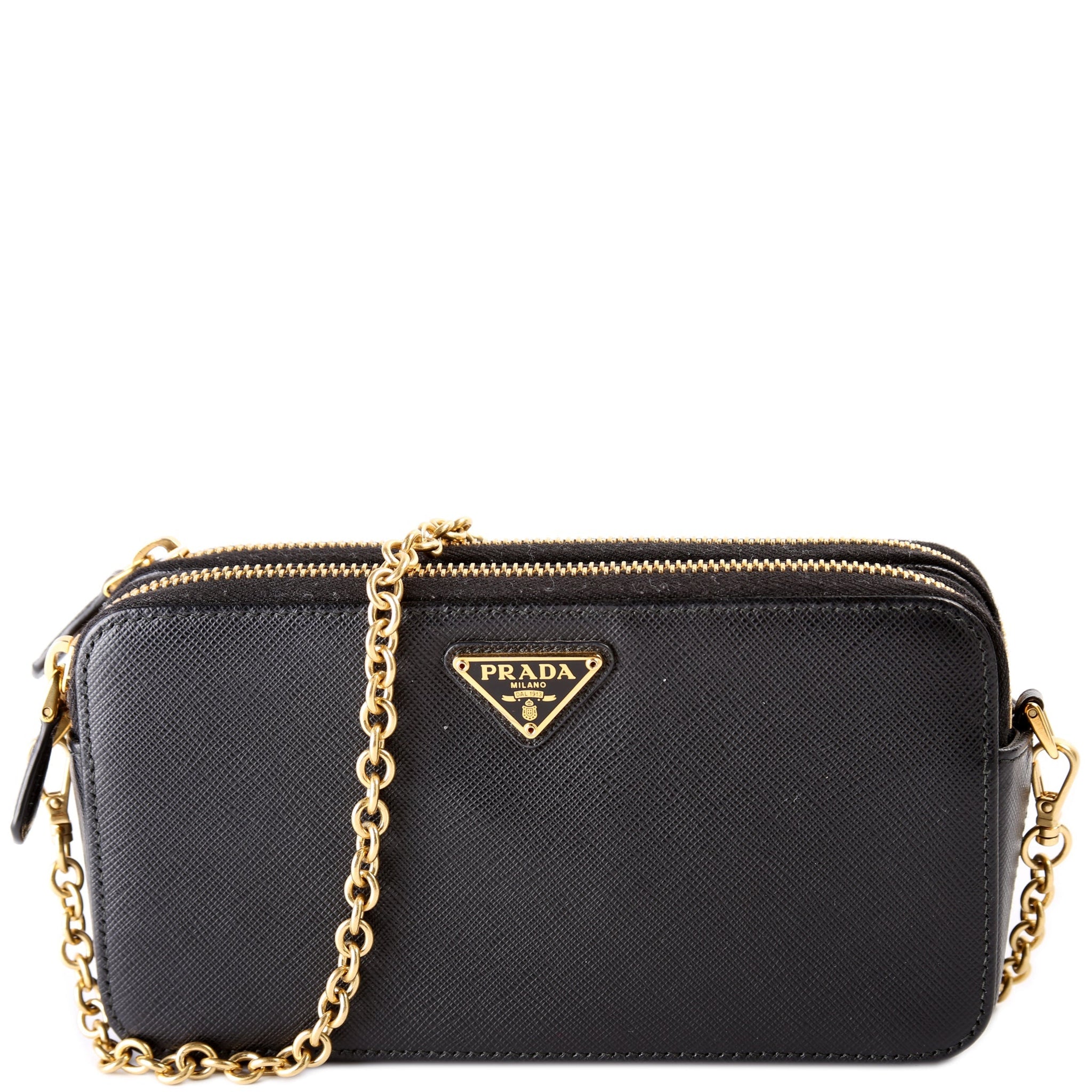 1DH010 Saffiano Double Zip WOC