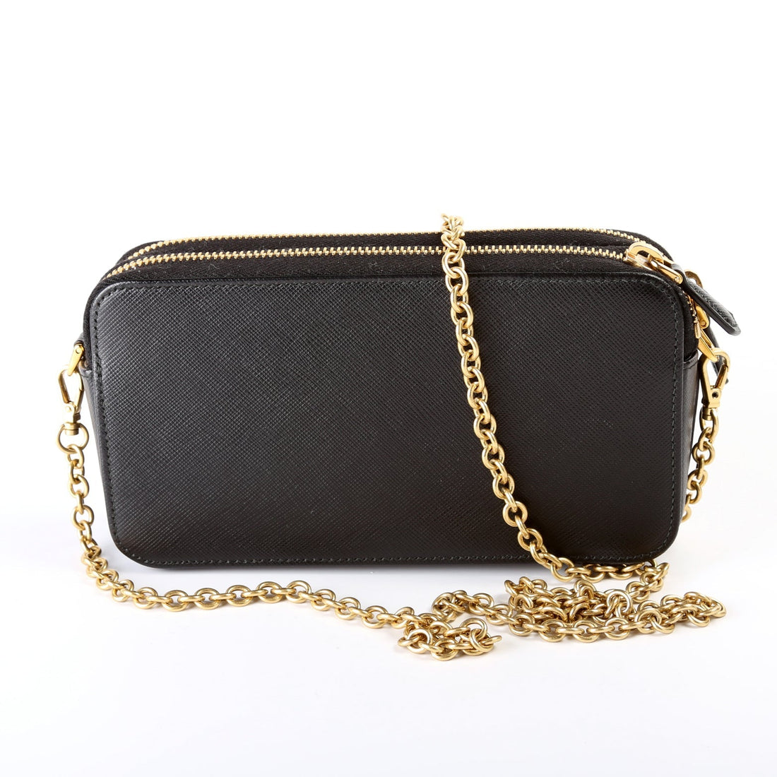 1DH010 Saffiano Double Zip WOC