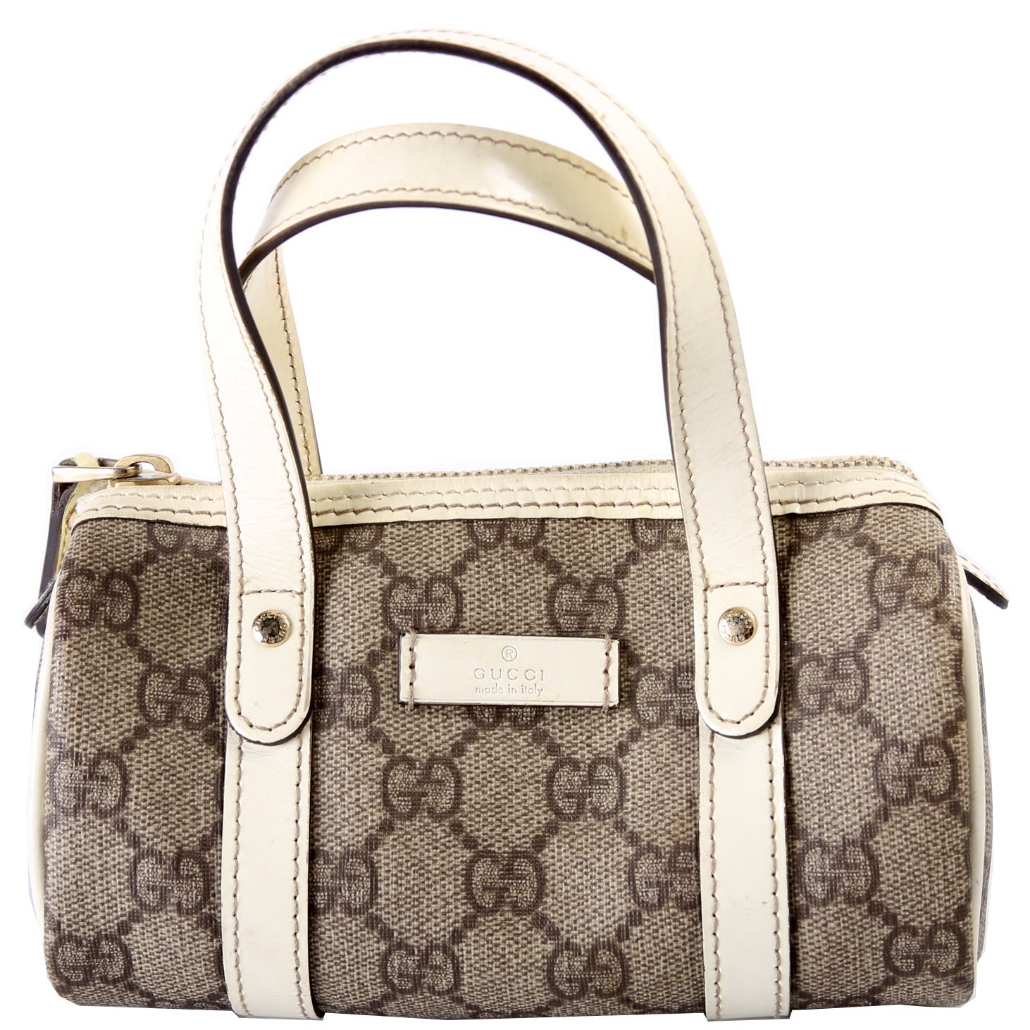 190400 GG Supreme Mini Joy Boston Bag