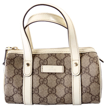 190400 GG Supreme Mini Joy Boston Bag