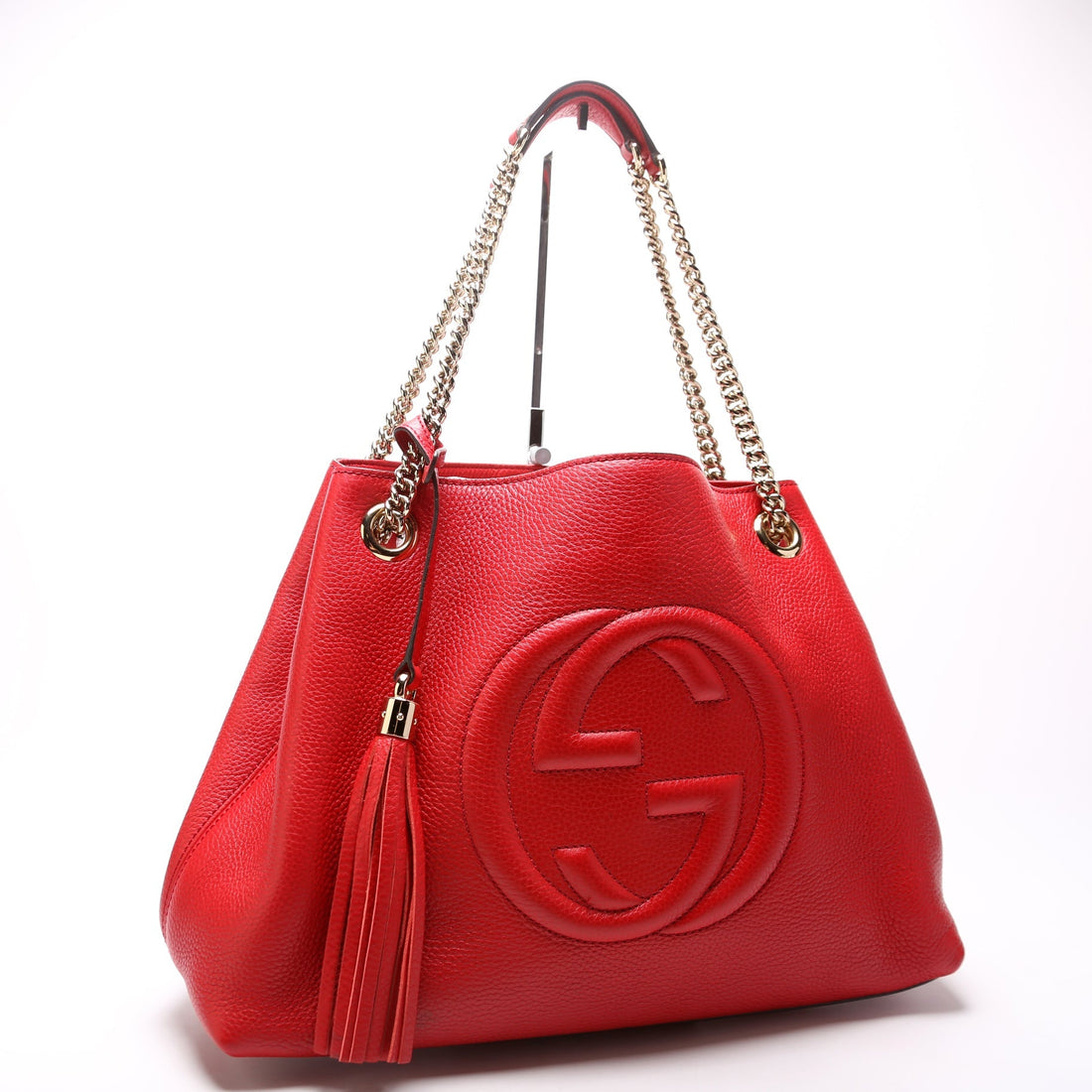 308992 Soho Leather Shoulder Medium