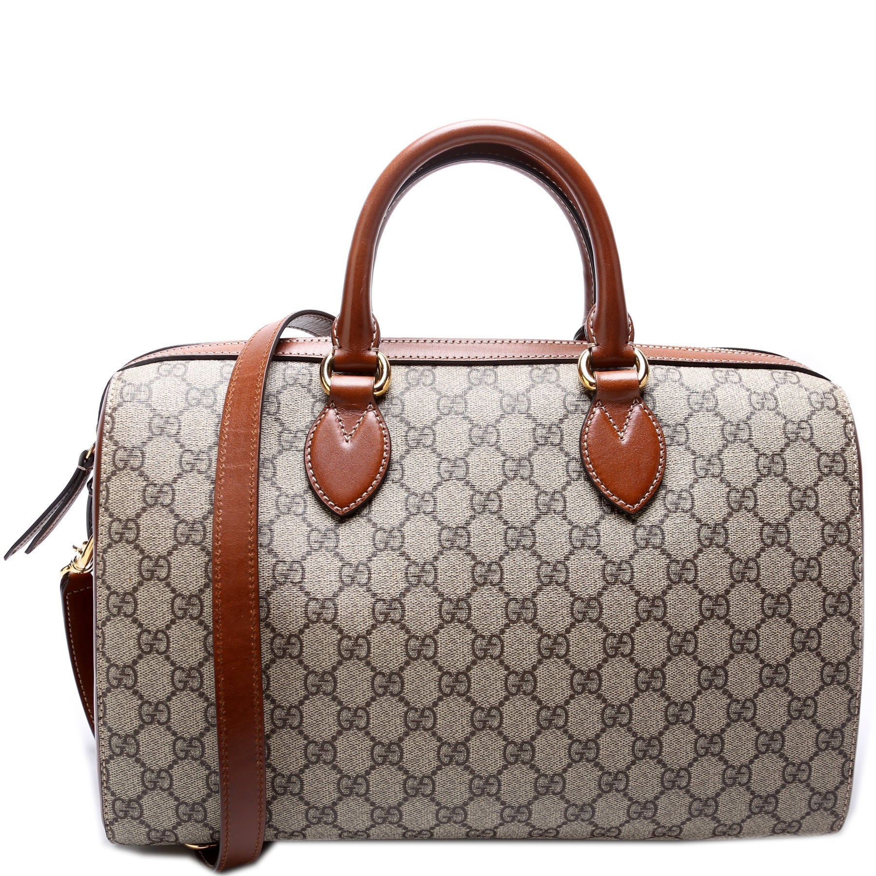 409527 GG Supreme Boston Bag Large