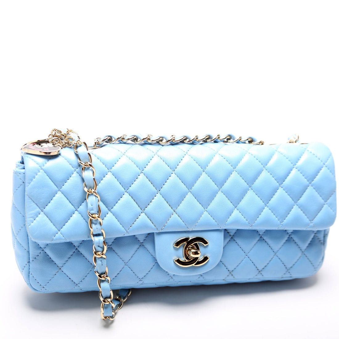 Classic E/W Valentine Charms Flap Bag 12M