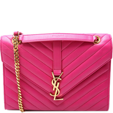 Lambskin Monogram Satchel Medium 396908