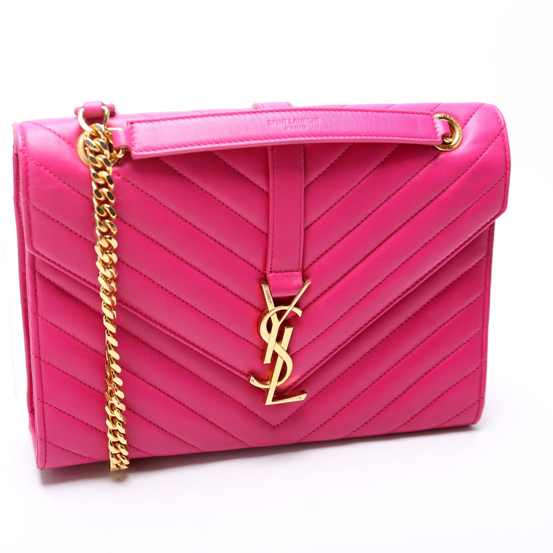 Lambskin Monogram Satchel Medium 396908