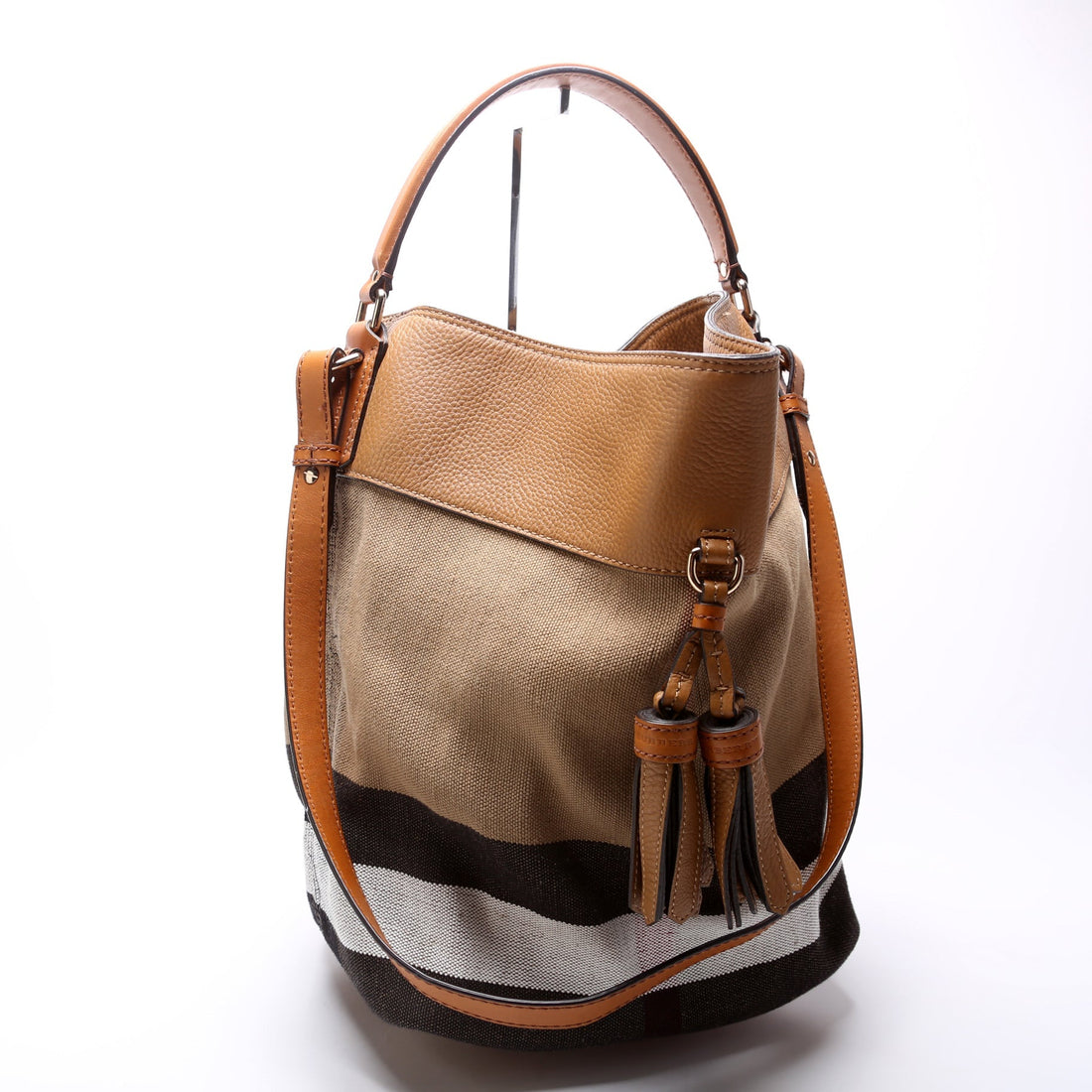 Canvas Mega Check Ashby Hobo Medium