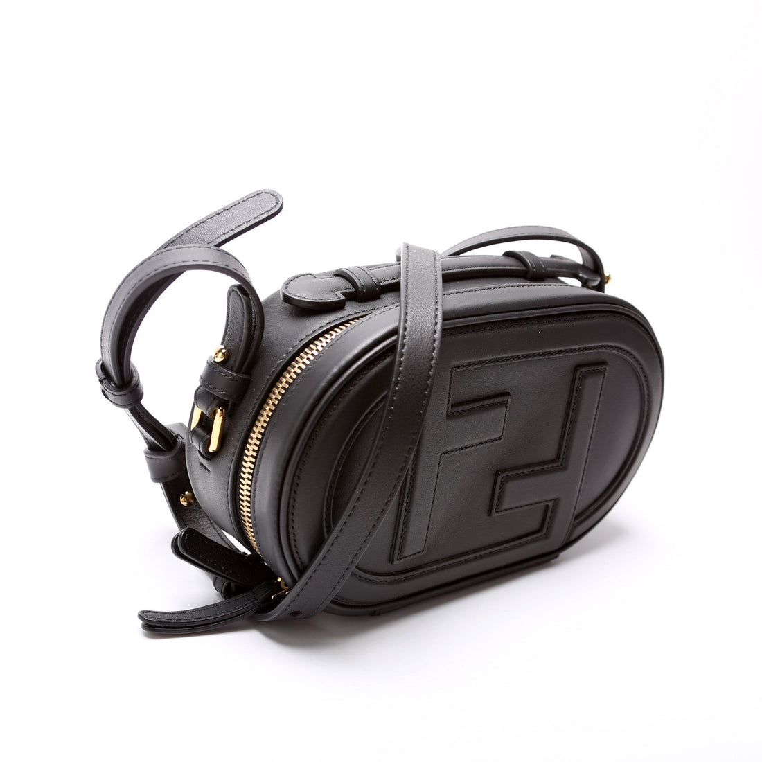 Vitello Grace Leather O'Clock Mini Camera Case