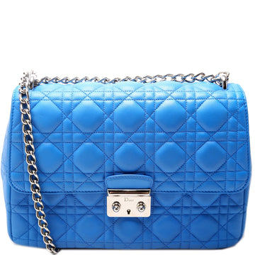Miss Dior Medium Flap Chain Bag Cannage Lambskin