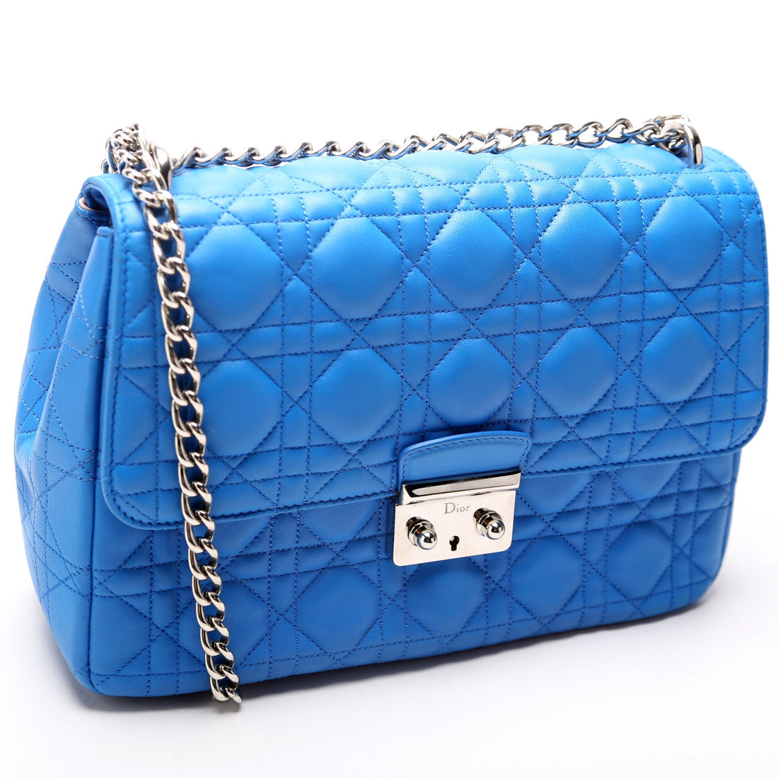 Miss Dior Medium Flap Chain Bag Cannage Lambskin