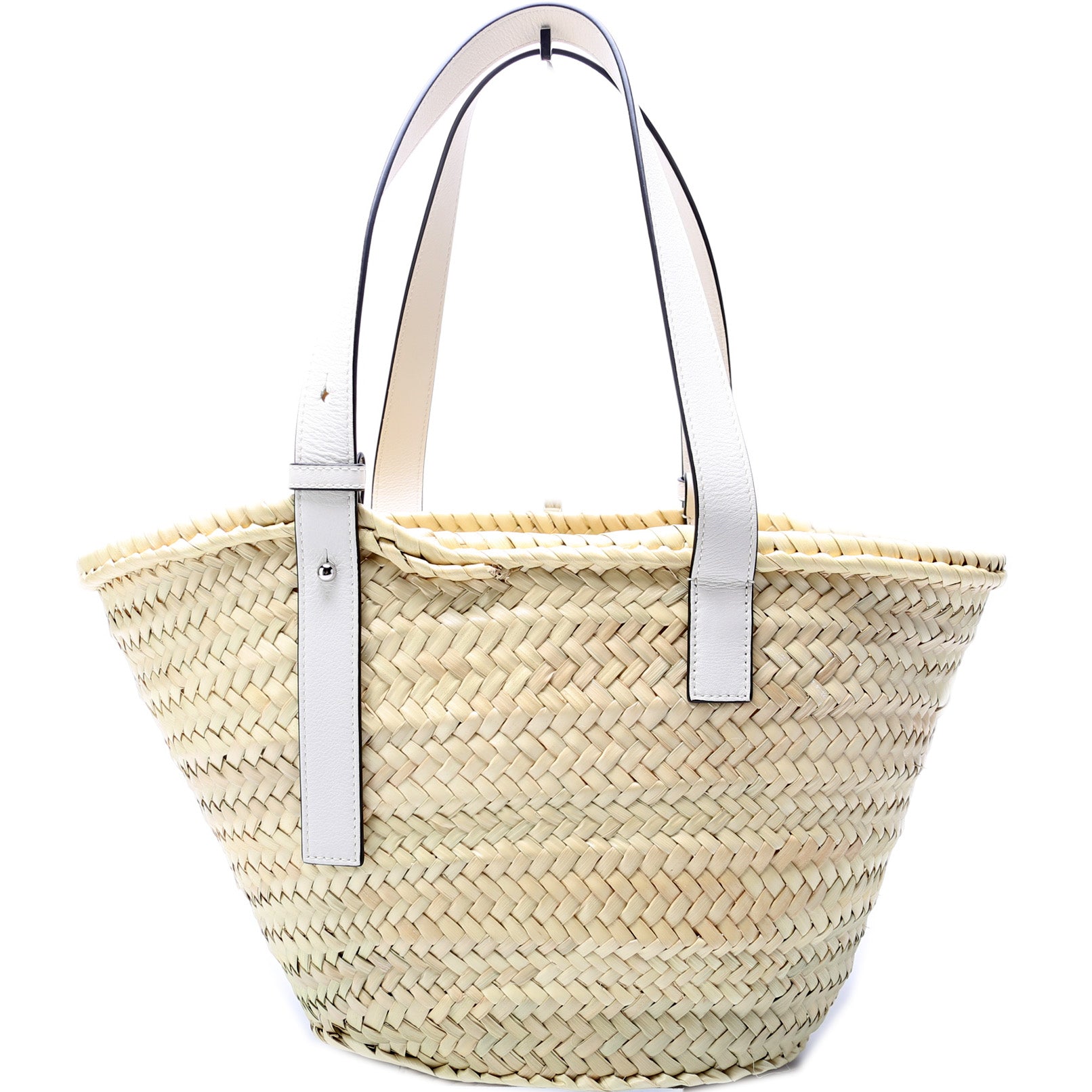 Palm Leaf Woven Basket Bag Medium