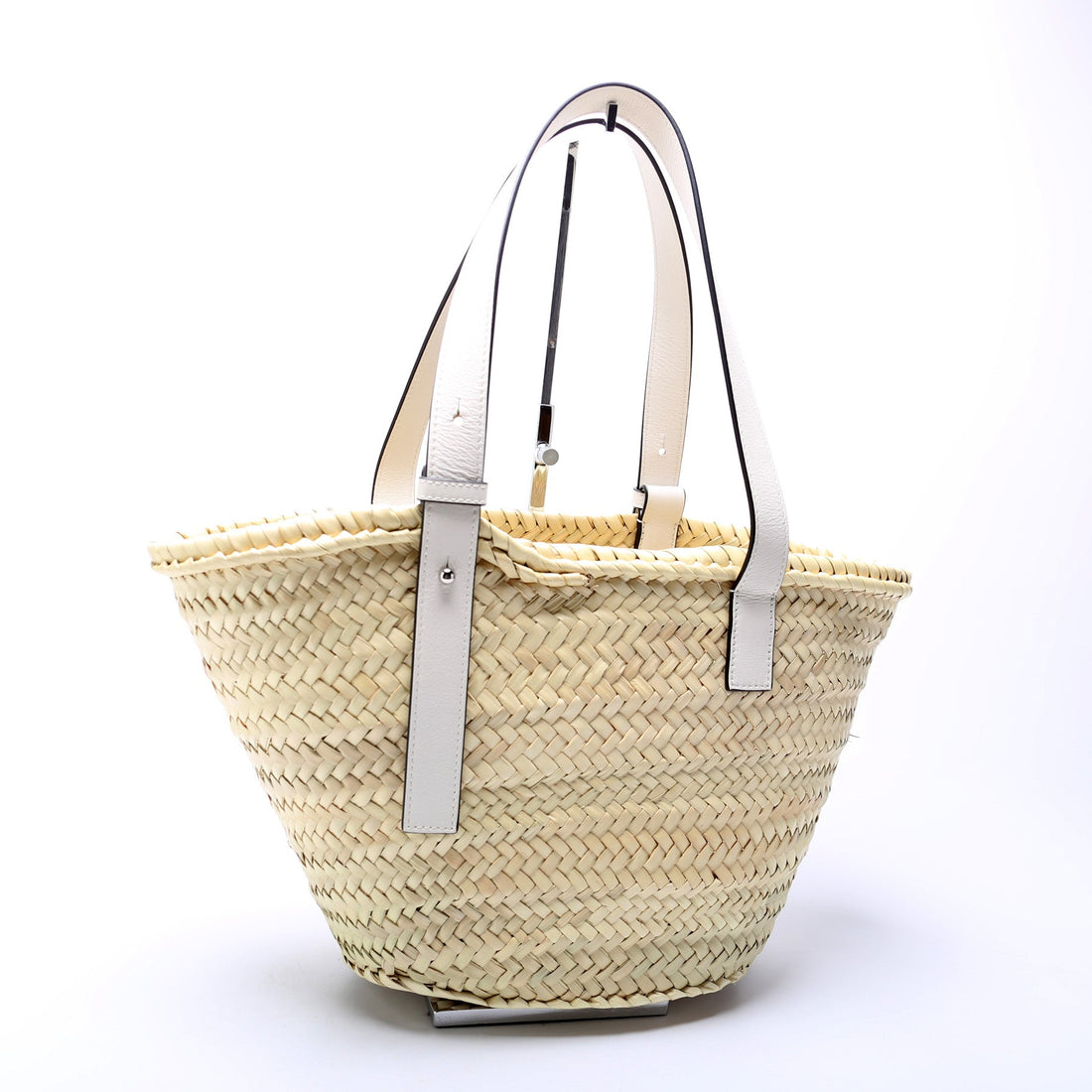 Palm Leaf Woven Basket Bag Medium
