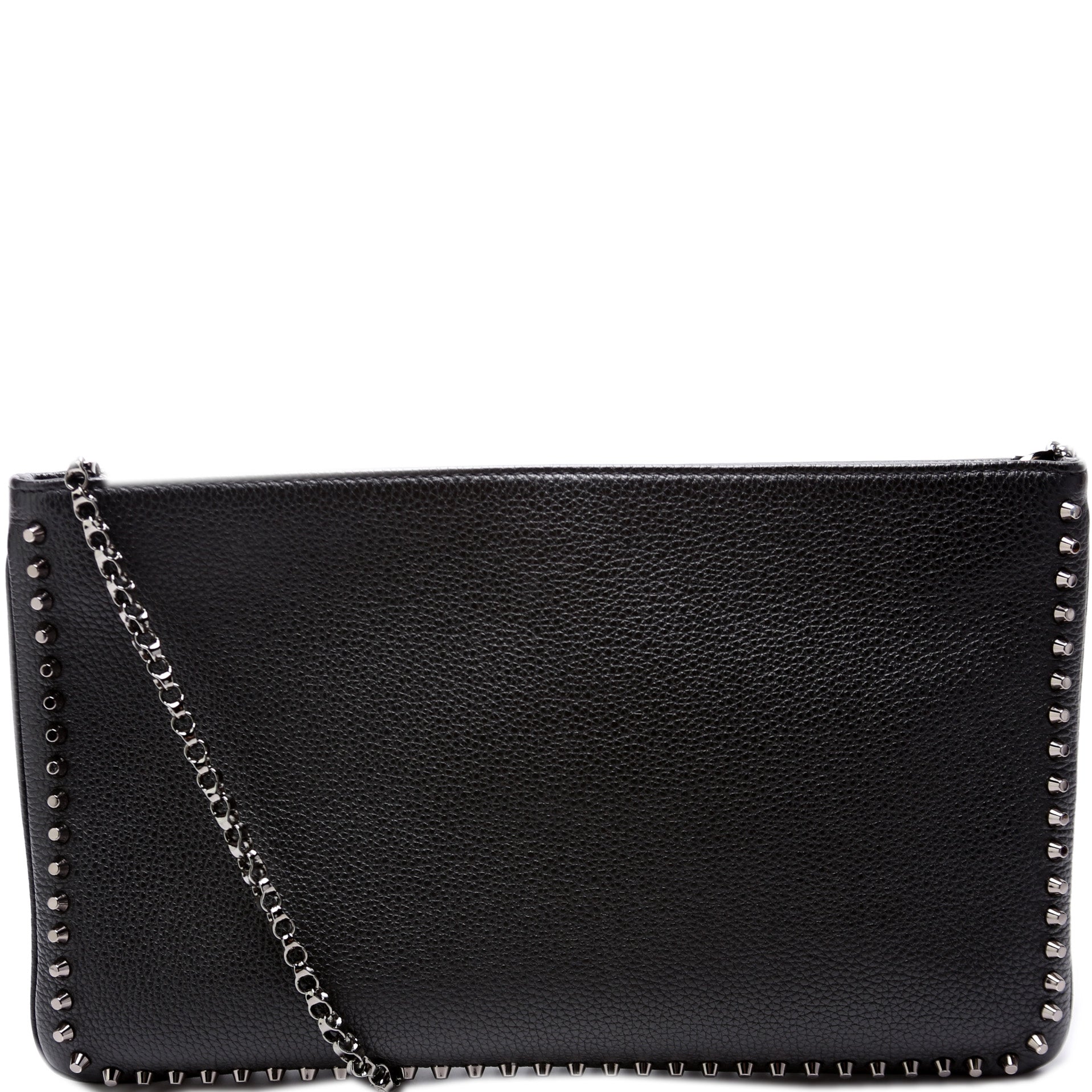 Loubiposh Spiked Clutch