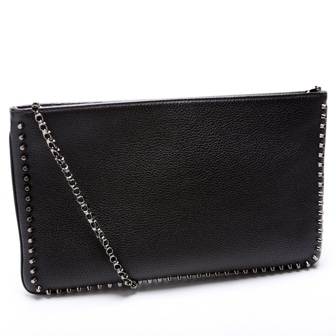 Loubiposh Spiked Clutch