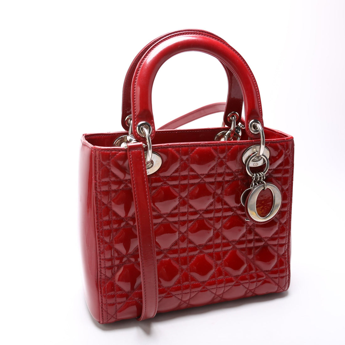 Lady Dior Medium Patent
