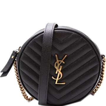 610436 Vinyle Round Camera Bag