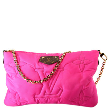 Multi Pochette Pouch And Chain Econyl