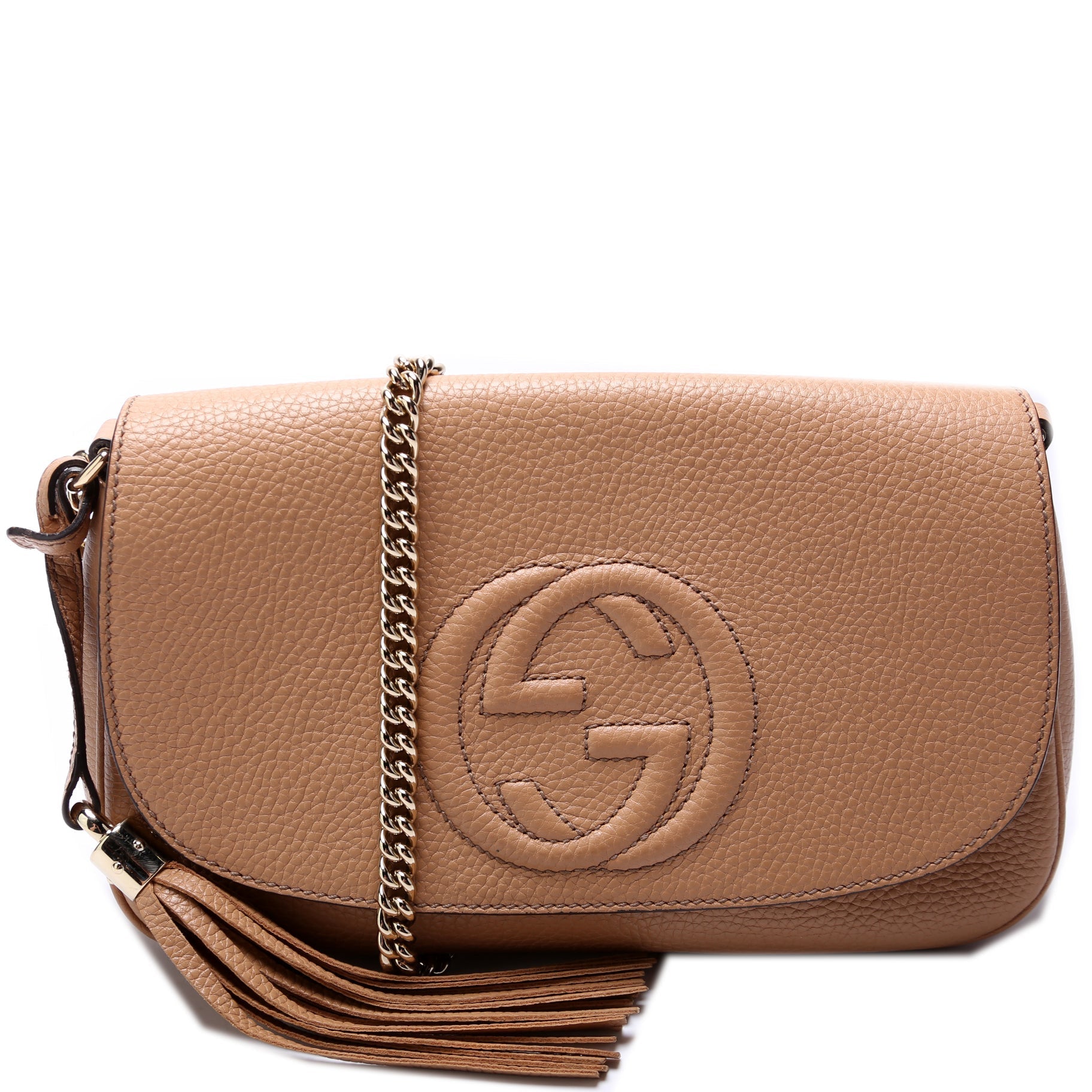 536224 Soho Chain Tassel Flap