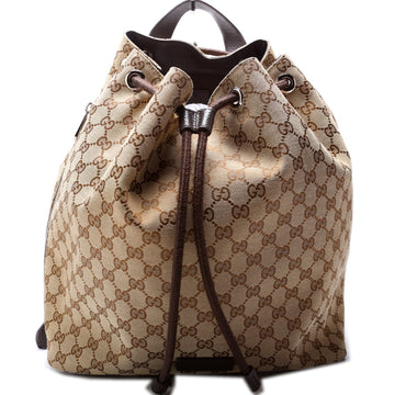 449175 GG Canvas Drawstring Backpack