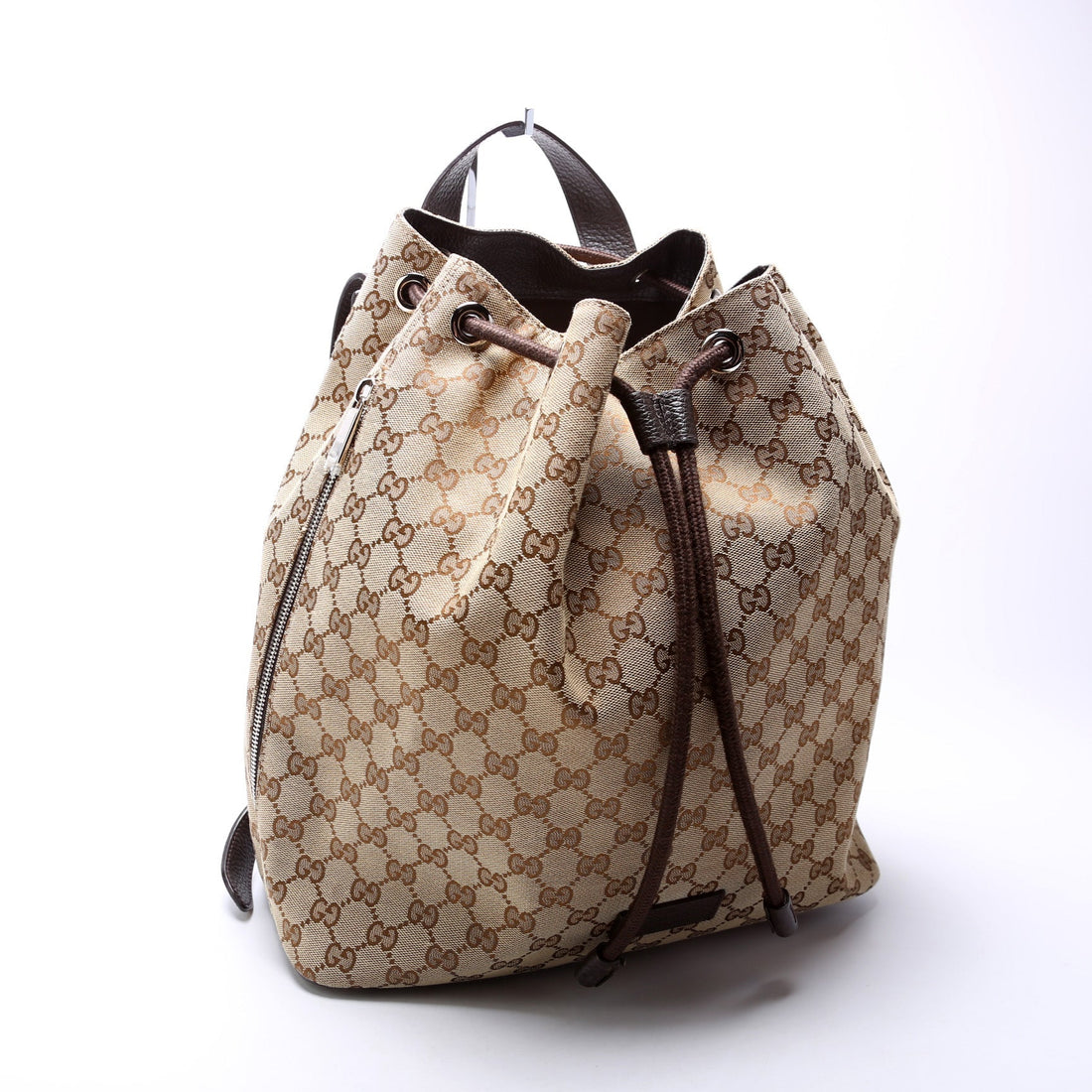 449175 GG Canvas Drawstring Backpack