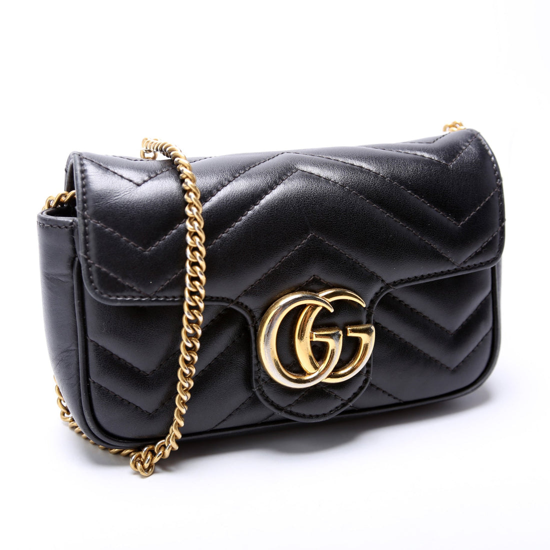 476433 Marmont Leather Super Mini Flap
