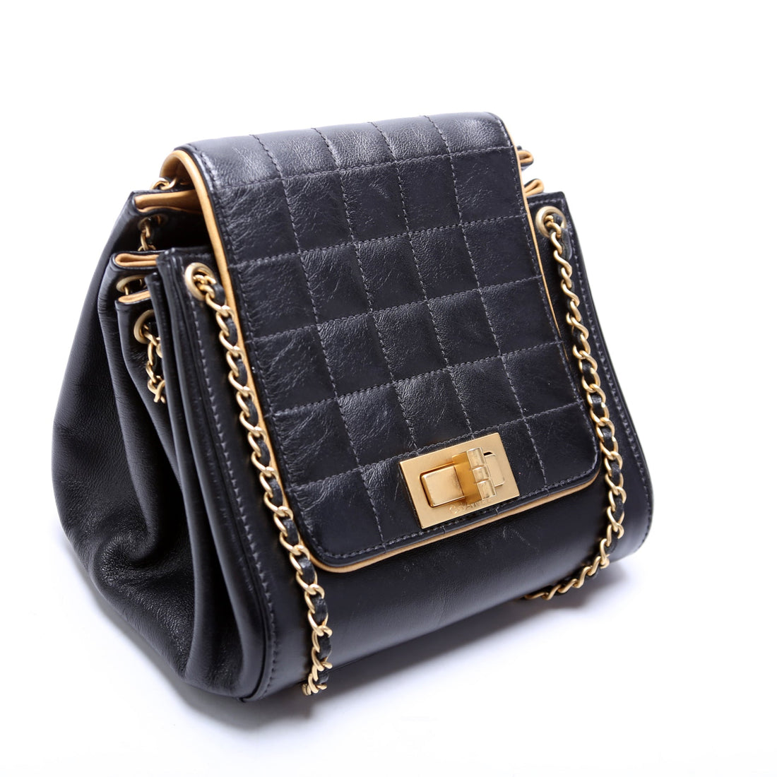 Reissue Accordion Chocolate Bar Shoulder Bag 6M