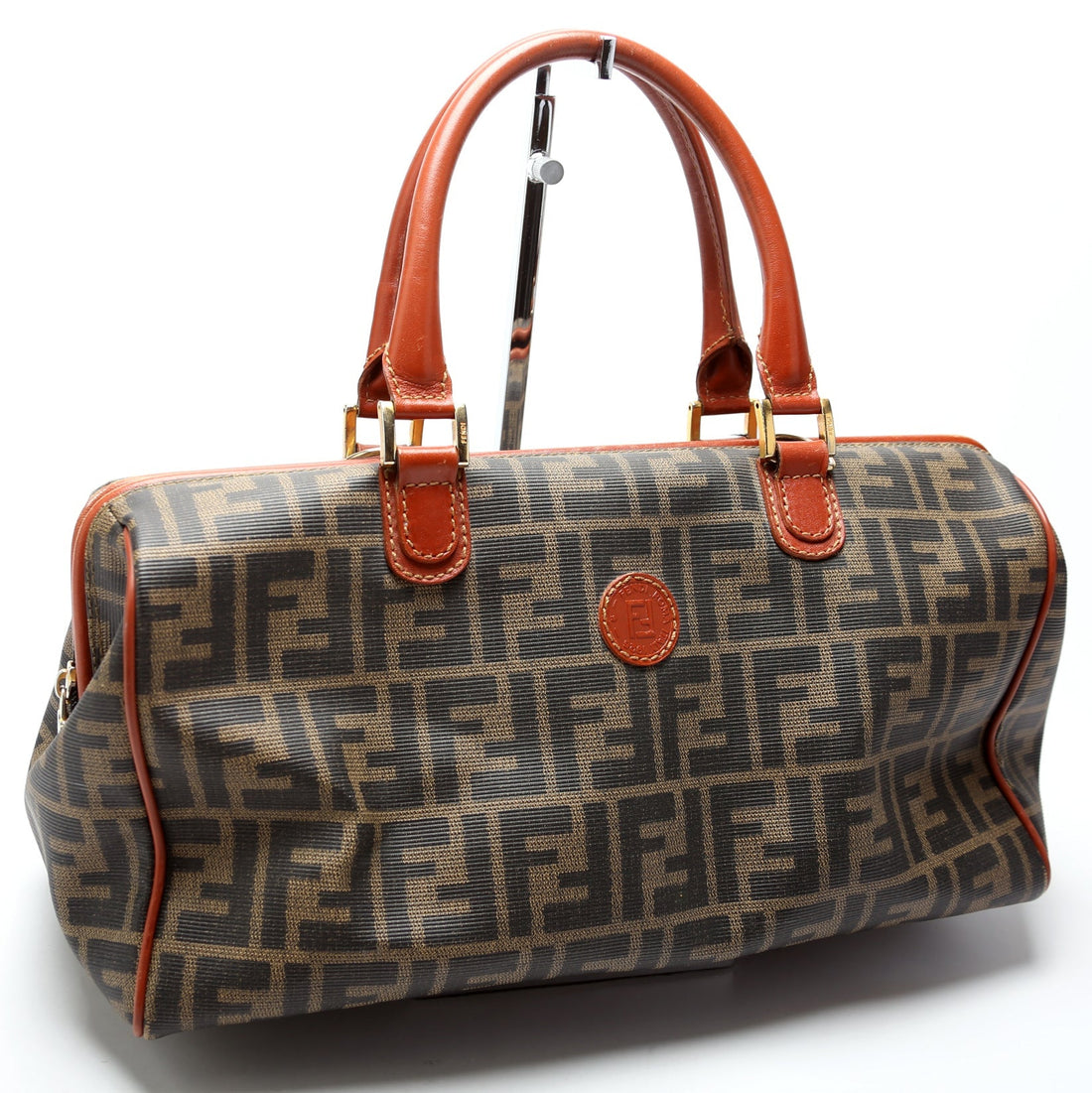 Zucca Canvas Boston Bag Vintage 119-04499